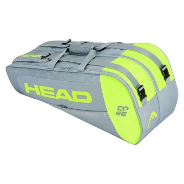 Head Core Combi 6R Gray / Neon Yellow